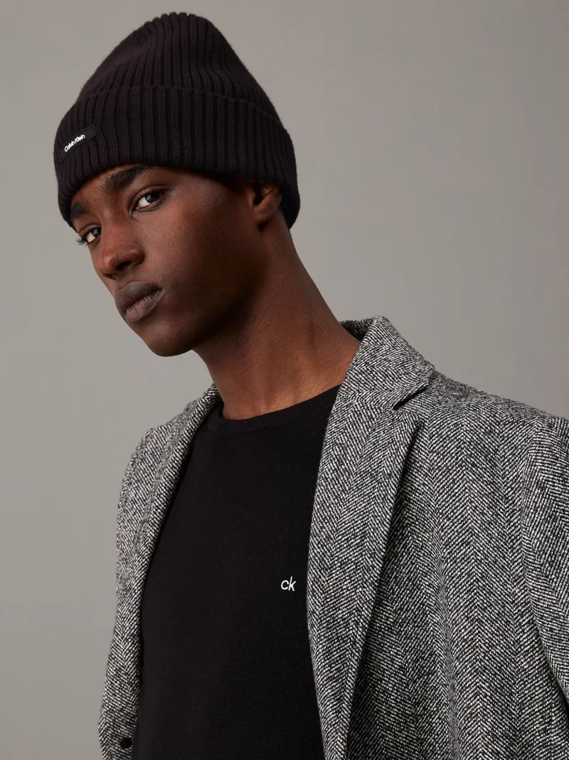 CALVIN KLEIN - Berretto in maglia