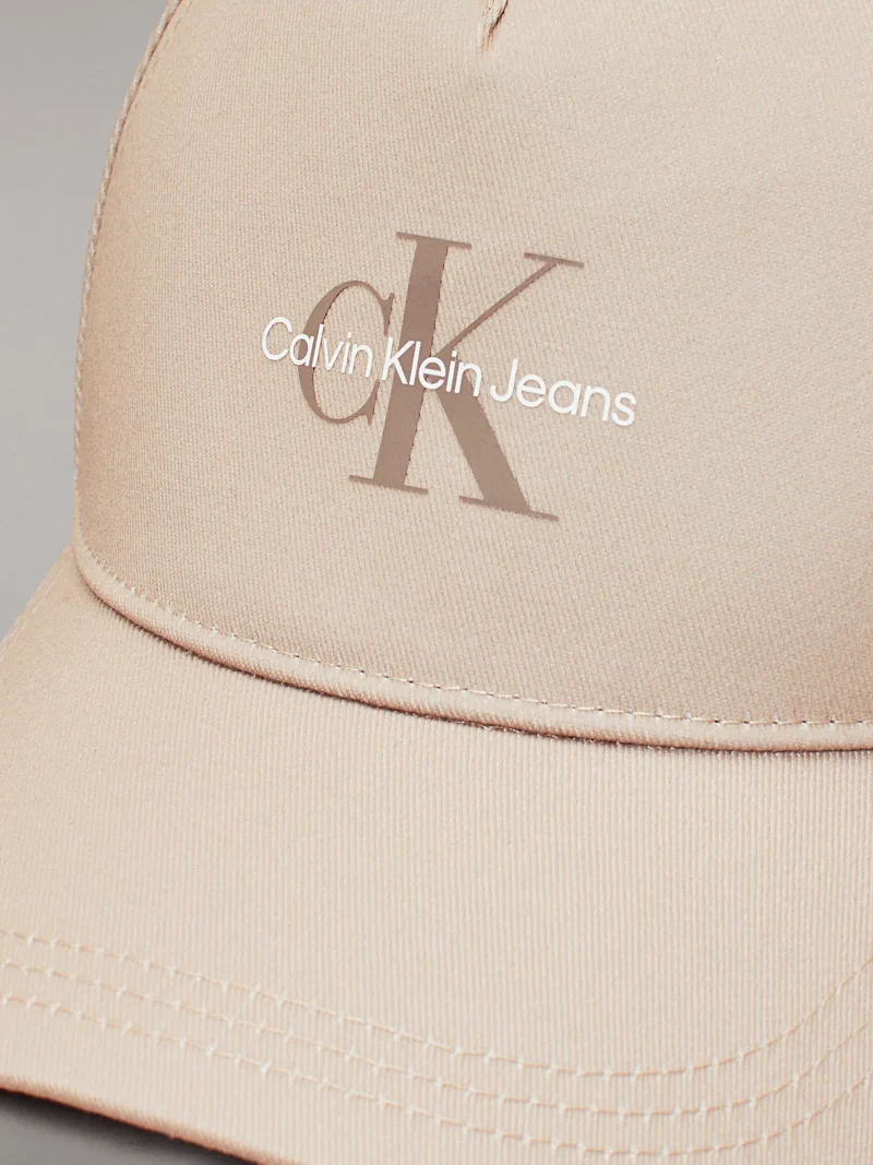CALVIN KLEIN - Berretto in twill con calda felpa