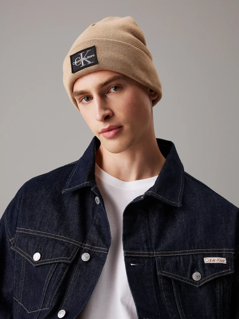 CALVIN KLEIN - Berretto in maglia