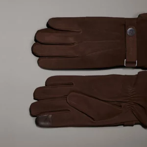 CALVIN KLEIN - Guanti touchscreen in pelle