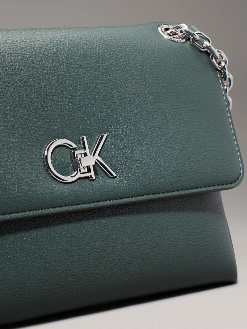 CALVIN KLEIN - Borsa da spalla con logo trasformabile