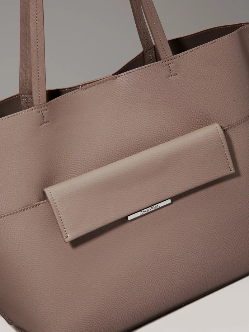 CALVIN KLEIN - Borsa Tote Saffiano