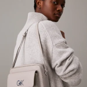 CALVIN KLEIN - Borsa a tracolla con logo