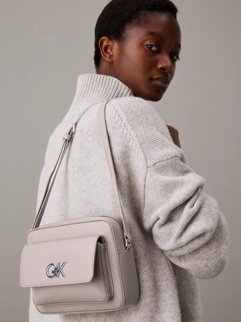 CALVIN KLEIN - Borsa a tracolla con logo