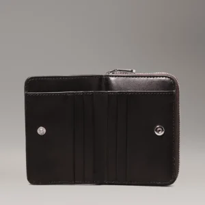 K60K612745_ADA_alternate3 CALVIN KLEIN - Portafoglio con zip integrale metallico