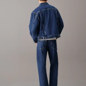 CALVIN KLEIN - 90's Straight Jeans - Blu