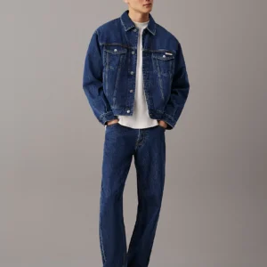 CALVIN KLEIN - 90's Straight Jeans - Blu