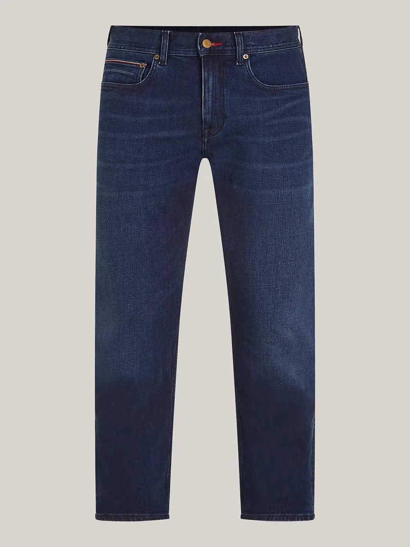 TOMMY HILFIGER - Jeans regular fit dritti sbiaditi