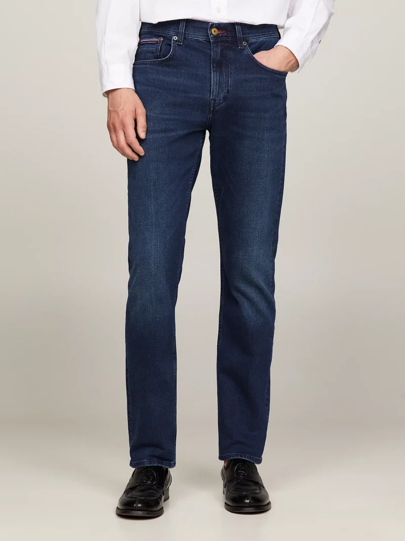 TOMMY HILFIGER - Jeans regular fit dritti sbiaditi
