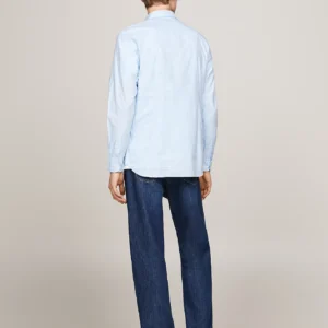 TOMMY HILFIGER - Camicia slim fit a micro quadretti Vichy