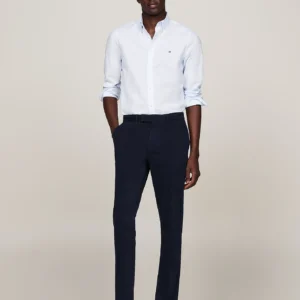 TOMMY HILFIGER - Camicia slim fit con micromotivo
