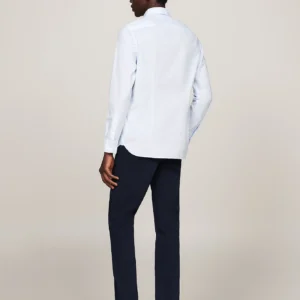 TOMMY HILFIGER - Camicia slim fit con micromotivo