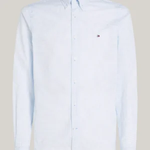 TOMMY HILFIGER - Camicia slim fit con micromotivo