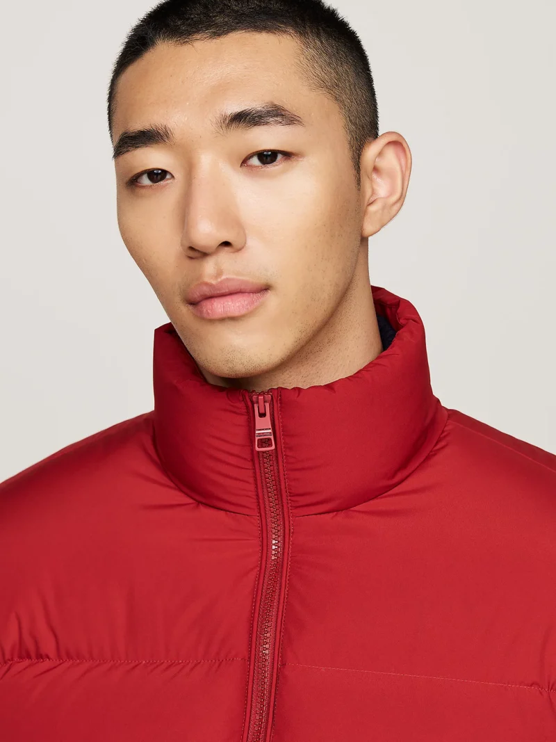 TOMMY HILFIGER - Piumino con collo alto
