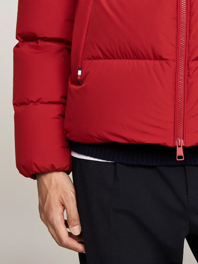 TOMMY HILFIGER - Piumino con collo alto