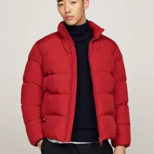 TOMMY HILFIGER - Piumino con collo alto
