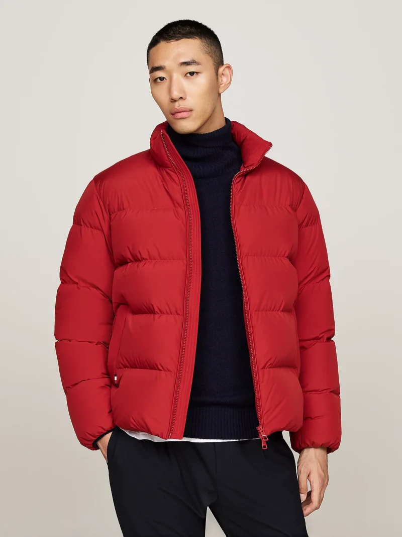 TOMMY HILFIGER - Piumino con collo alto