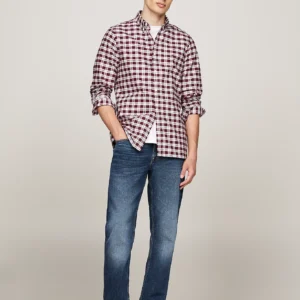 TOMMY HILFIGER - Camicia Oxford slim fit a quadri