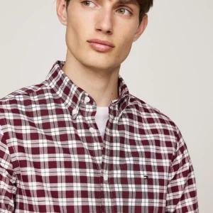 TOMMY HILFIGER - Camicia Oxford slim fit a quadri