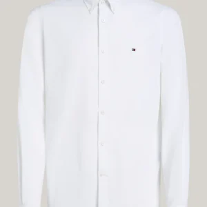 MW0MW36873_YCF_alternate4 TOMMY HILFIGER - Camicia slim fit con colletto button down
