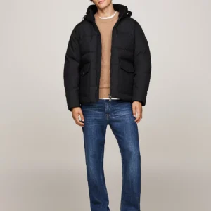 TOMMY HILFIGER - Giaccone Rockie imbottito idrorepellente - Nero