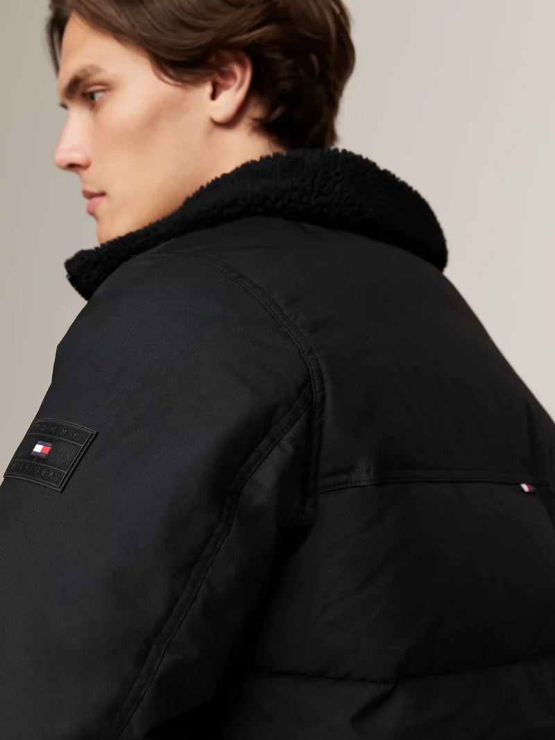 TOMMY HILFIGER - Giaccone Rockie imbottito idrorepellente - Nero