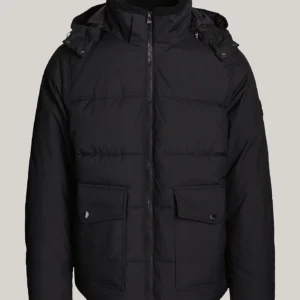 TOMMY HILFIGER - Giaccone Rockie imbottito idrorepellente - Nero