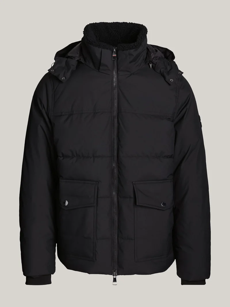 TOMMY HILFIGER - Giaccone Rockie imbottito idrorepellente - Nero
