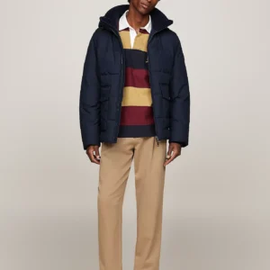 TOMMY HILFIGER - Giaccone Rockie imbottito idrorepellente - Blu