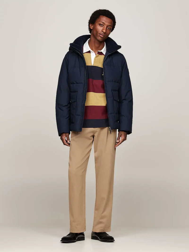 TOMMY HILFIGER - Giaccone Rockie imbottito idrorepellente - Blu