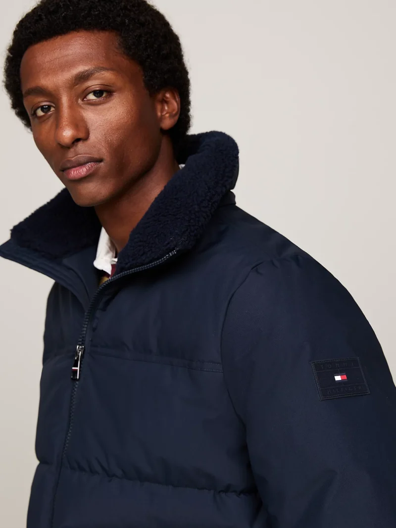 TOMMY HILFIGER - Giaccone Rockie imbottito idrorepellente - Blu