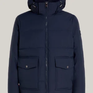 TOMMY HILFIGER - Giaccone Rockie imbottito idrorepellente - Blu