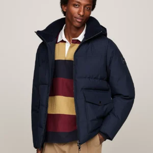 TOMMY HILFIGER - Giaccone Rockie imbottito idrorepellente - Blu