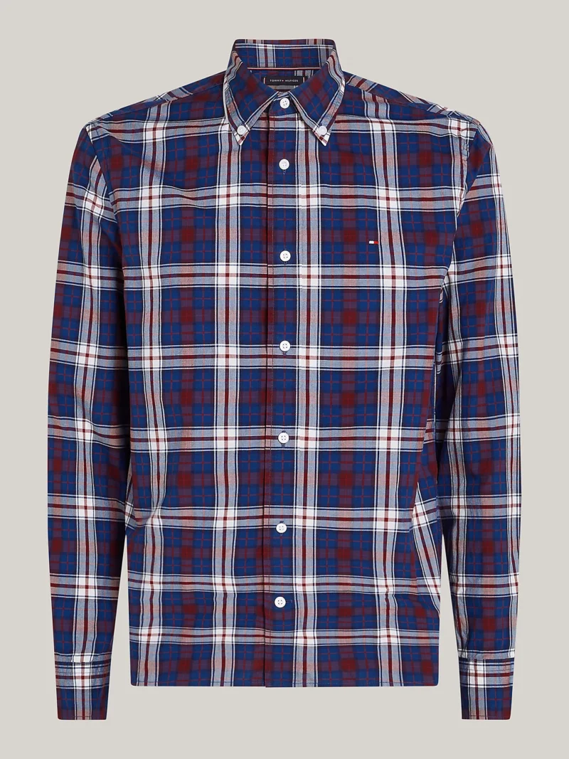TOMMY HILFIGER - Camicia regular fit a quadri tartan Tommy