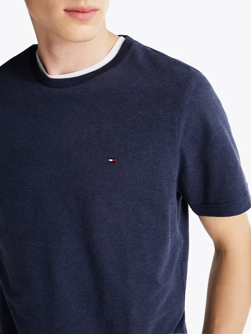 TOMMY HILFIGER - T-shirt mélange con scollatura rotonda