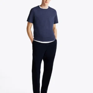 TOMMY HILFIGER - T-shirt mélange con scollatura rotonda