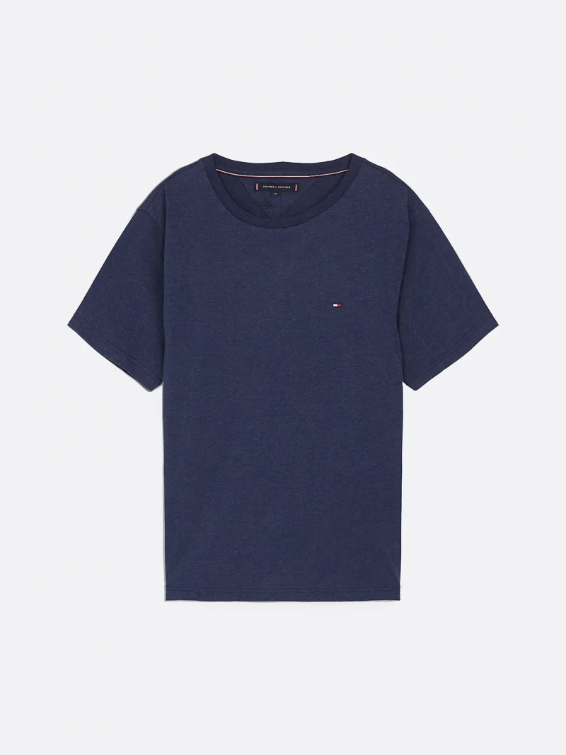 TOMMY HILFIGER - T-shirt mélange con scollatura rotonda