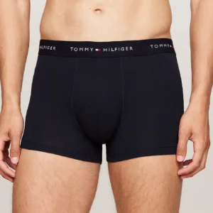 TOMMY HILFIGER - 3 pack boxer aderenti con vita iconica