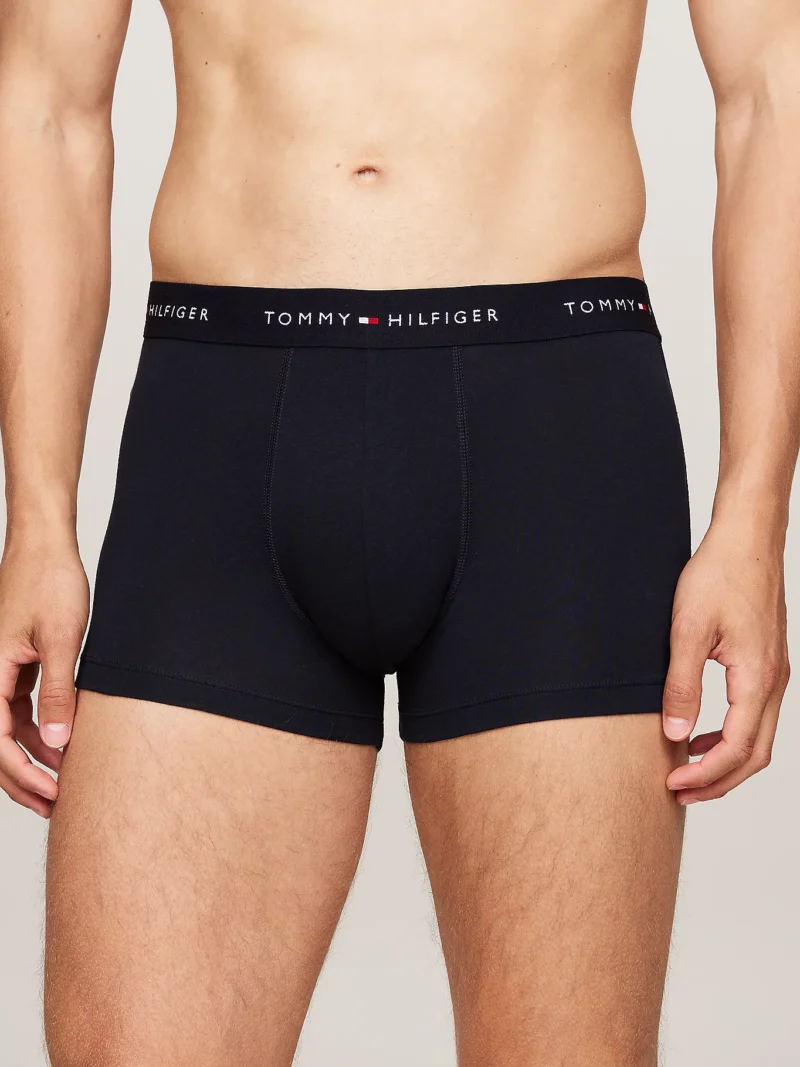 TOMMY HILFIGER - 3 pack boxer aderenti con vita iconica
