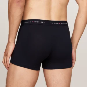 TOMMY HILFIGER - 3 pack boxer aderenti con vita iconica