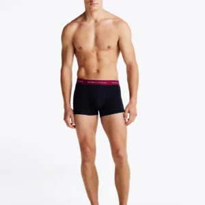 UM0UM03061_0T5_alternate1 TOMMY HILFIGER - 5 pack boxer aderenti con vita a contrasto