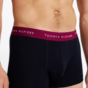 UM0UM03061_0T5_alternate2 TOMMY HILFIGER - 5 pack boxer aderenti con vita a contrasto