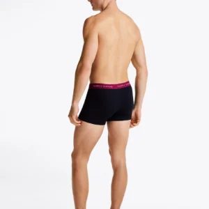 UM0UM03061_0T5_alternate3 TOMMY HILFIGER - 5 pack boxer aderenti con vita a contrasto