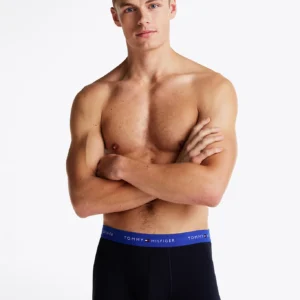 UM0UM03061_0T5_alternate4 TOMMY HILFIGER - 5 pack boxer aderenti con vita a contrasto