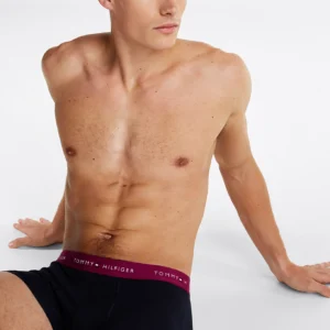 UM0UM03061_0T5_alternate6 TOMMY HILFIGER - 5 pack boxer aderenti con vita a contrasto