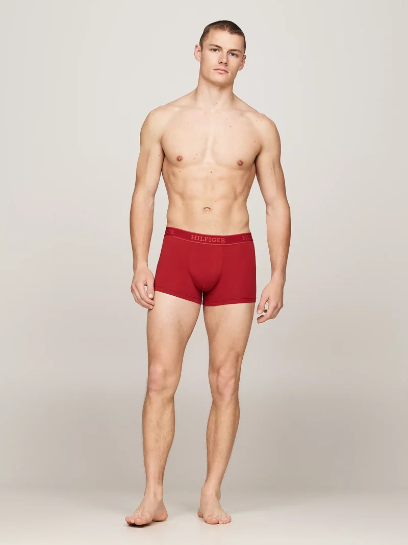 TOMMY HILFIGER - 3 pack boxer aderenti Hilfiger Monotype