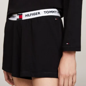 TOMMY HILFIGER - Completo pigiama Heritage con shorts e logo