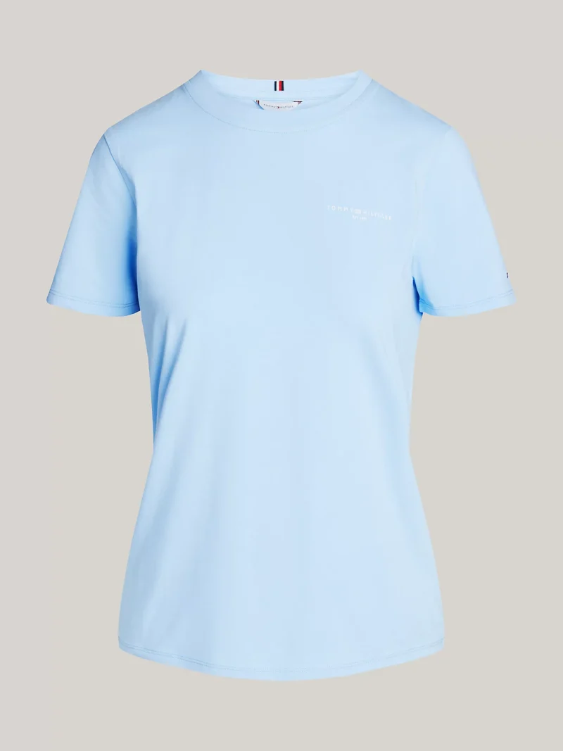 WW0WW37877_C1Z_alternate4 TOMMY HILFIGER - T-shirt 1985 Collection con logo