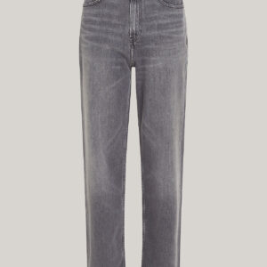 TOMMY HILFIGER - Jeans relaxed fit dritti a vita alta sbiaditi