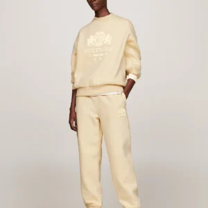 TOMMY HILFIGER - Joggers con bordi elastici e logo ricamato